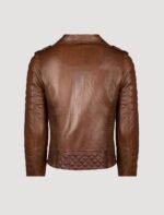 brown leather jacket for mens