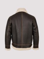 classic shearling aviator jacket for mens