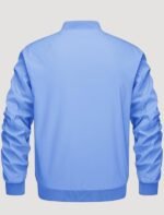 light blue bomber jacket for mens