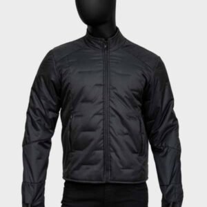 mens black puffer jacket