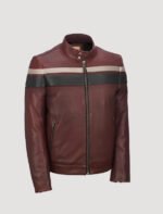 Men’s Suede Leather Bomber Jacket