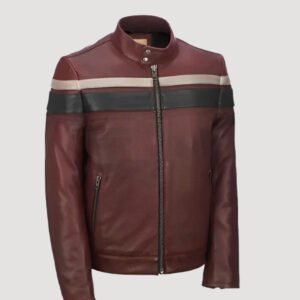 Men’s Suede Leather Bomber Jacket