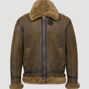 mens shearling aviator classic jacket Copy Copy