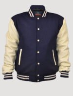 mens varsity jacket with full sleeves